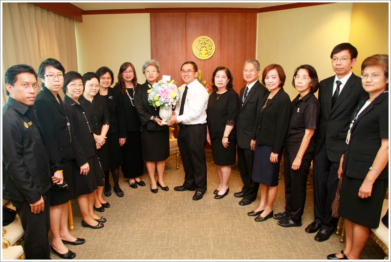 ﻿กรมบังคับคดีร่วมแสดงความยินดีกับปลัดกระทรวงยุติธรรม เนื่องในโอกาสเข้ารับตำแหน่งใหม่
